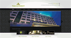 Desktop Screenshot of emeraldgardenhotel.com